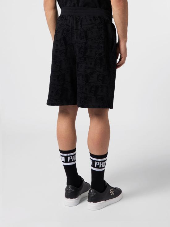 26FW 필립 플레인 숏팬츠 FAFCMJT2862PTE180N 0202 Black - PHILIPP PLEIN