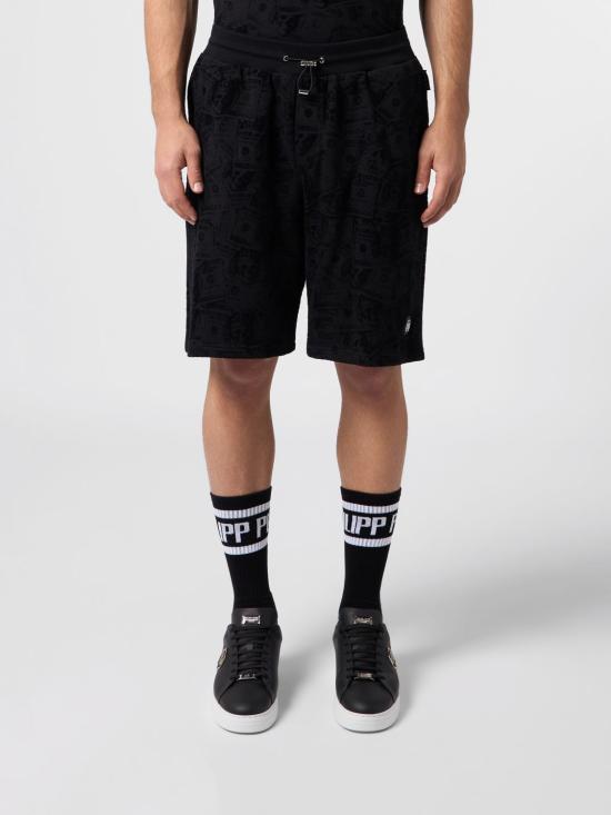 26FW 필립 플레인 숏팬츠 FAFCMJT2862PTE180N 0202 Black