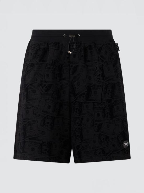 26FW 필립 플레인 숏팬츠 FAFCMJT2862PTE180N 0202 Black - PHILIPP PLEIN