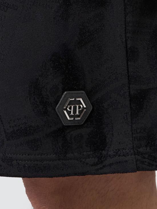 26FW 필립 플레인 숏팬츠 FAFCMJT2862PTE180N 0202 Black - PHILIPP PLEIN