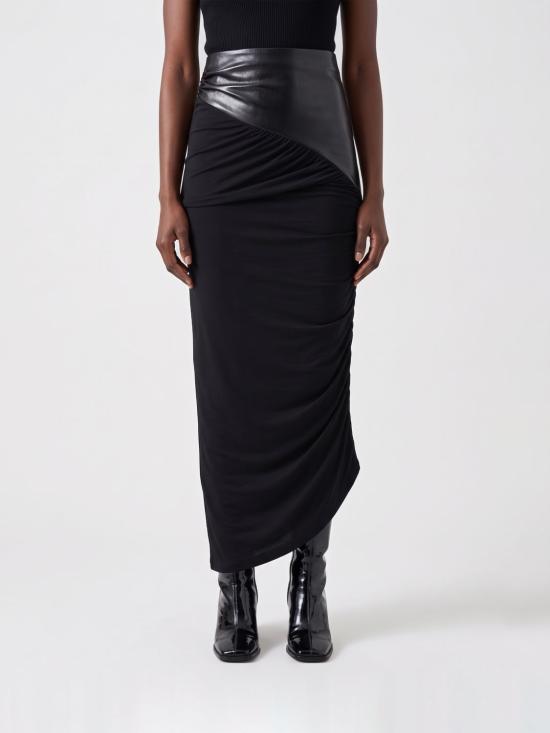 26FW 안다마네 스커트 T200321ATJV053 999 Black