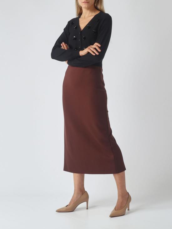 26FW 메이메이즈 스커트 M6FD15 451 Cocoa - MEIMEIJ