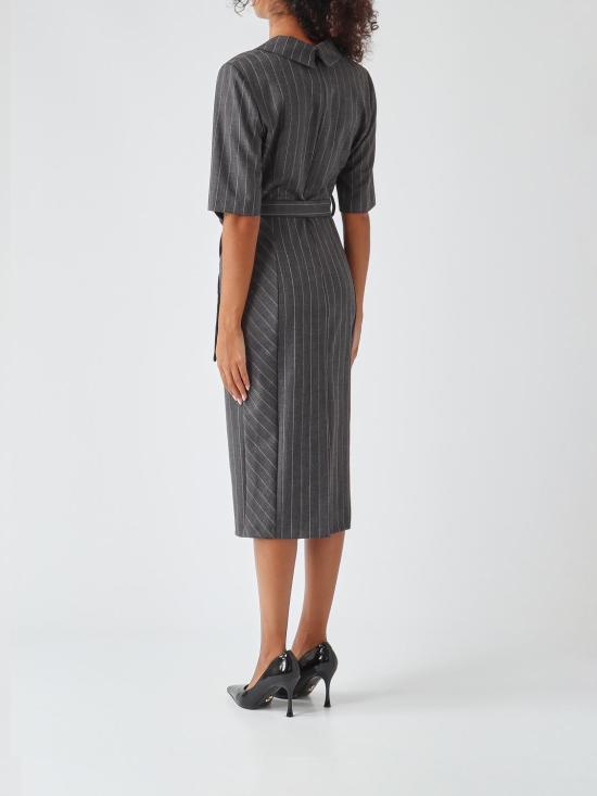 26FW 핑코 롱 원피스 107417A3FF IN4 Grey - PINKO