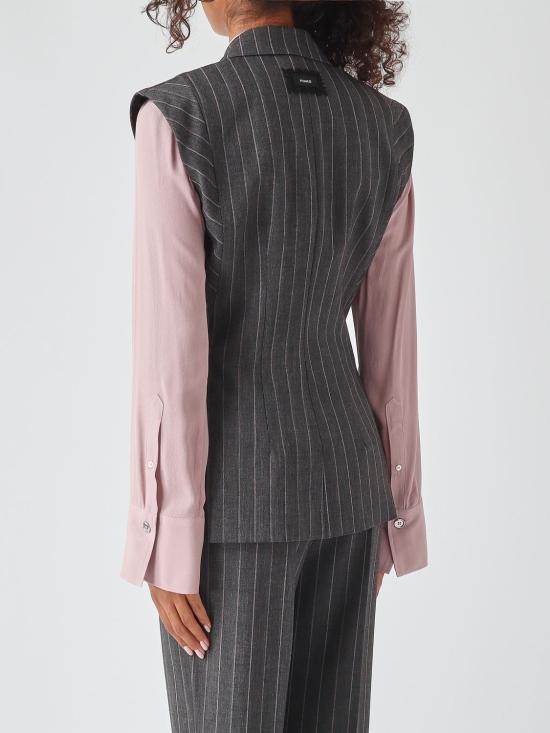 26FW 핑코 자켓 107428A3FF IN4 Grey - PINKO