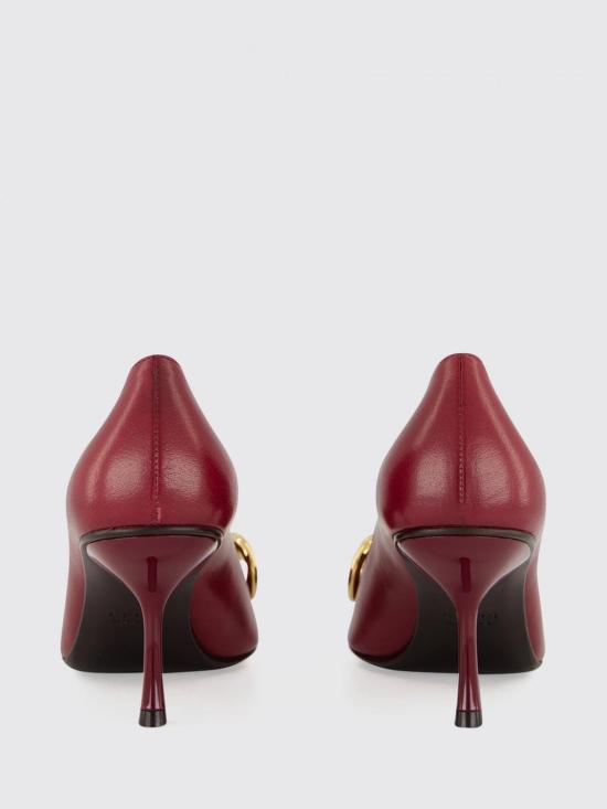 26FW 구찌 힐/펌프스 A002OKAAGOE 6151 Burgundy - GUCCI