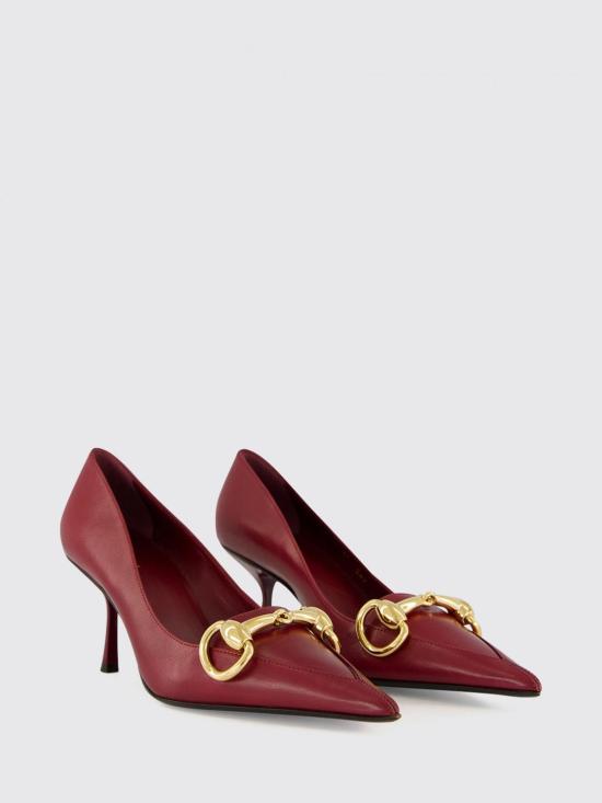26FW 구찌 힐/펌프스 A002OKAAGOE 6151 Burgundy - GUCCI