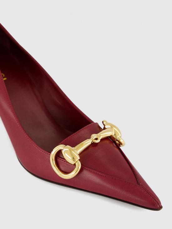 26FW 구찌 힐/펌프스 A002OKAAGOE 6151 Burgundy - GUCCI