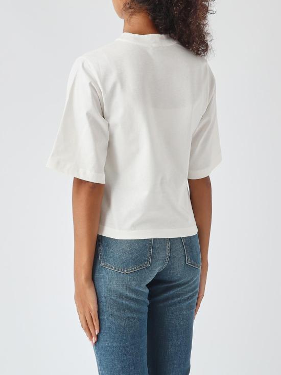 26FW 핑코 반팔 티셔츠 104604A3HM Z05 White - PINKO