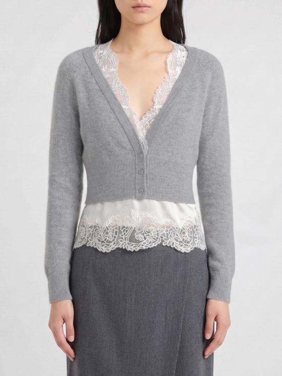 26FW 에르마노 설비노 스웨터 D492N300APPYU N1704 Grey 1