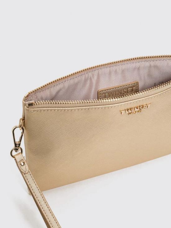 26FW 트윈셋 클러치/파우치 262TL8040 10366 Gold - TWINSET