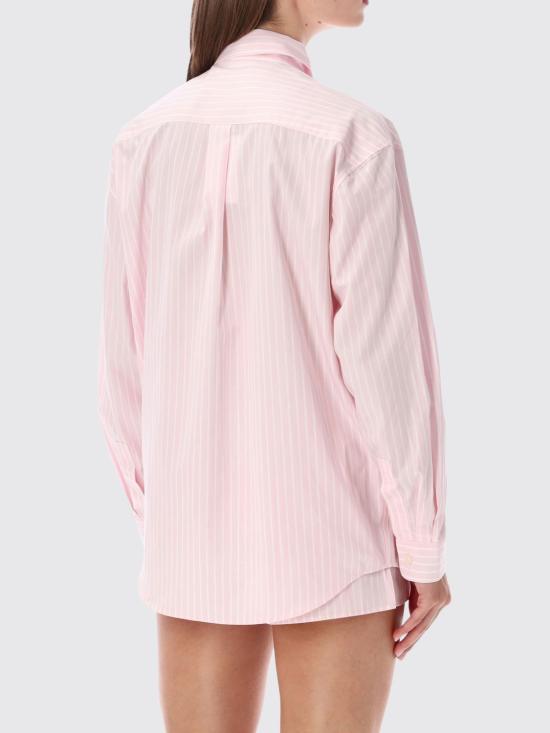 26FW 스포티앤리치 반팔 티셔츠 SI00674326PI48 4092 Pink - SPORTY & RICH