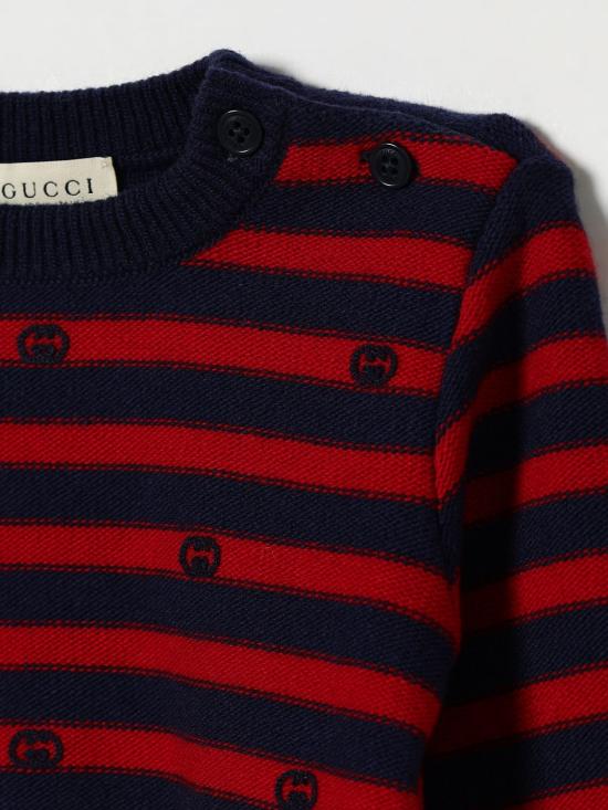 26FW [키즈] 구찌 풀오버 870708XKFH8 4011 Navy - GUCCI