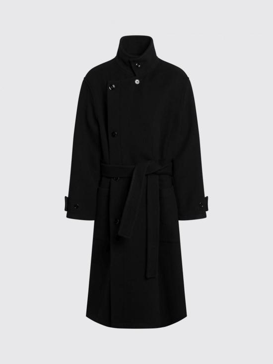 26FW 르메르 더블 울 랩 코트 CO1037LF1116 BK999 Black - LEMAIRE