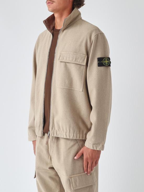 26FW 스톤 아일랜드 자켓 1200033S0451 V0094 Biscuit - STONE ISLAND
