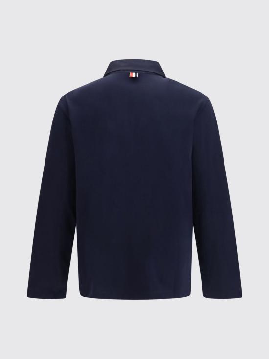 26FW 톰브라운 폴로 티셔츠 MJP250AJ0320 035 Grey - THOM BROWNE