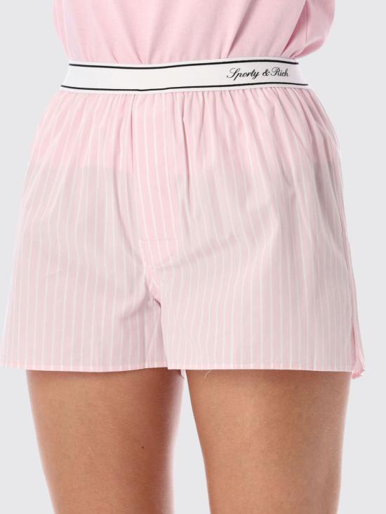 26FW 스포티앤리치 숏팬츠 SH01574326PI48 4092 Pink - SPORTY & RICH