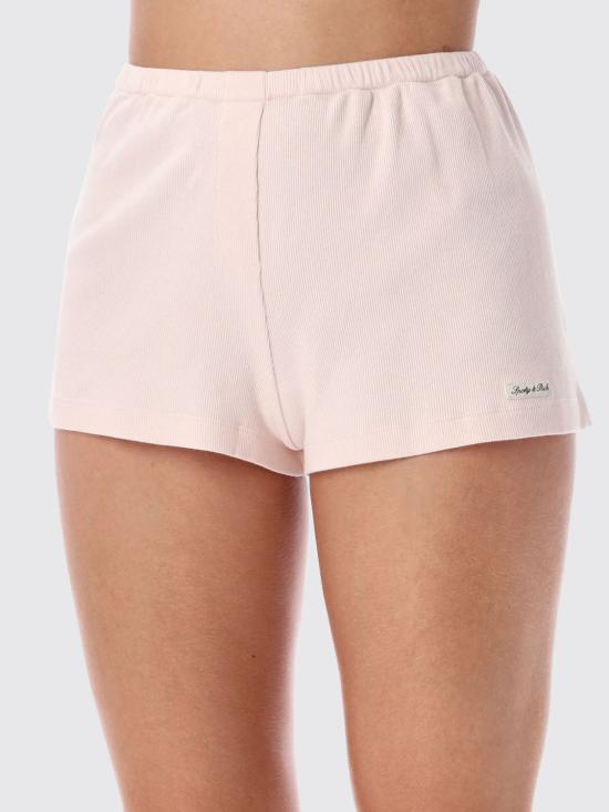 26FW 스포티앤리치 숏팬츠 SH06574326SP145 4047 Pink - SPORTY & RICH