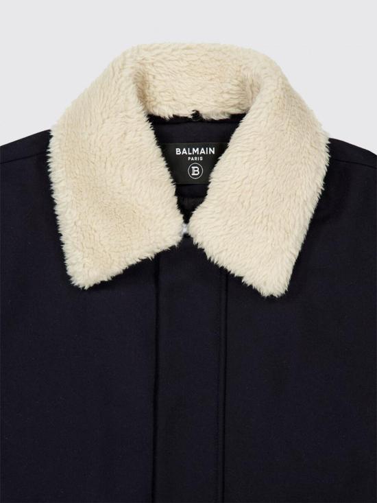 26FW 발망 자켓 HH1TF999MI61 SQT Blue - BALMAIN
