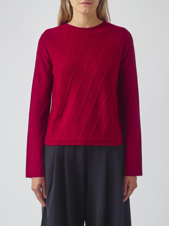 26FW 막스마라 스웨터 2626366118600 005 Burgundy