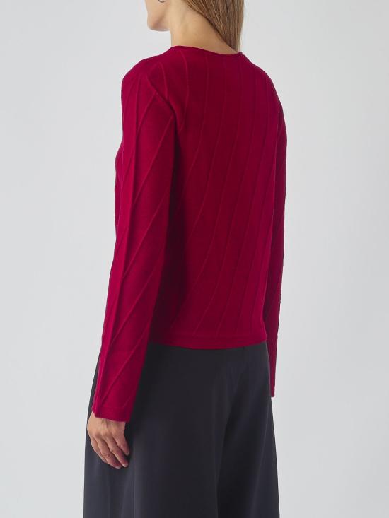26FW 막스마라 스웨터 2626366118600 005 Burgundy - MAX MARA
