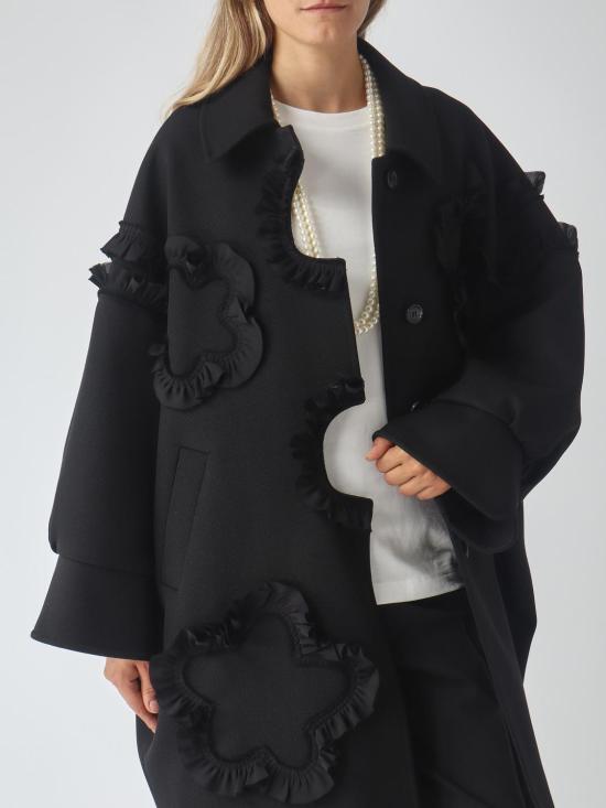26FW 메이메이즈 코트 M6FM01 100 Black - MEIMEIJ