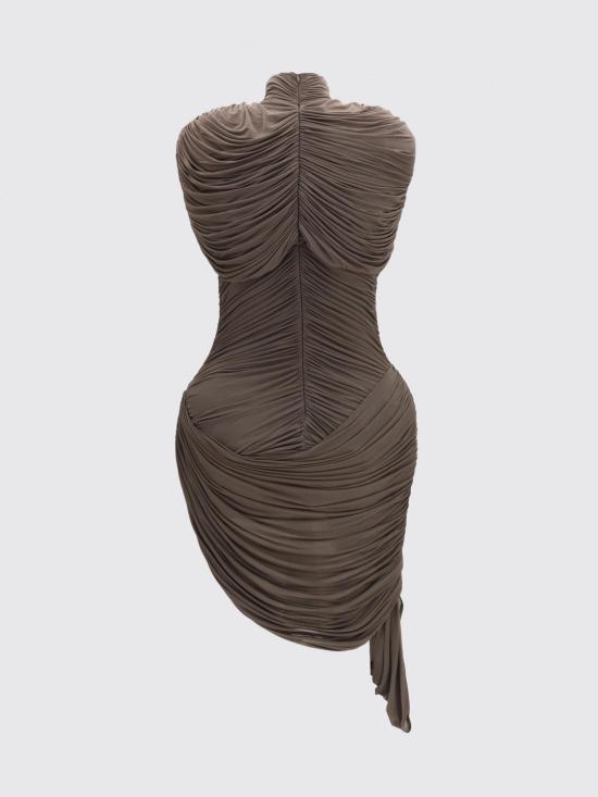 26SS 마그다뷰트림 롱 원피스 344526 Brown - MAGDA BUTRYM