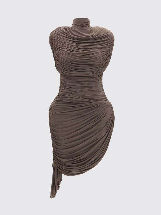 26SS 마그다뷰트림 롱 원피스 344526 Brown - MAGDA BUTRYM