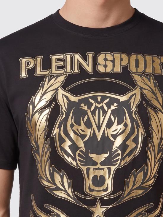26FW 플레인스포츠 반팔 티셔츠 FAFCMTK9171STE003N 02 Black - PLEIN SPORT