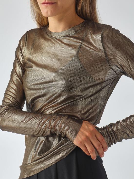 26FW 메이메이즈 반팔 티셔츠 M6FN01 213 Gold - MEIMEIJ