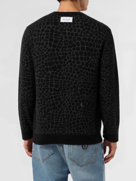 26FW 필립 플레인 스웨터 AAFCMKO1634PTE098N 02 Black - PHILIPP PLEIN