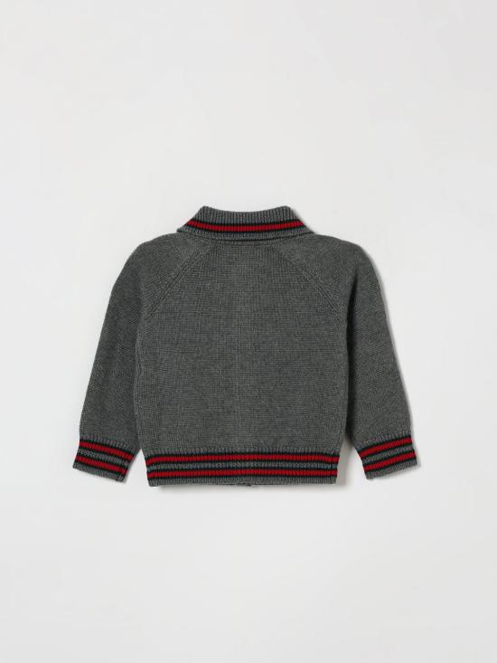 26FW [키즈] 구찌 풀오버 866822XKFH1 1155 Grey - GUCCI