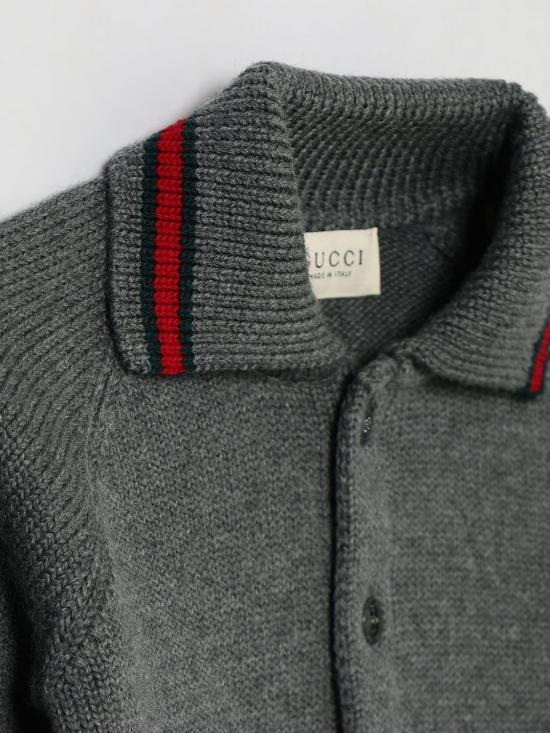 26FW [키즈] 구찌 풀오버 866822XKFH1 1155 Grey - GUCCI