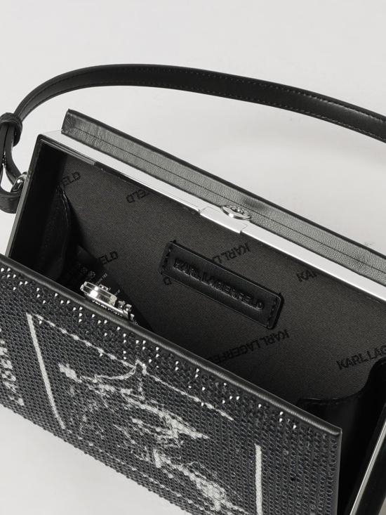 26FW 칼라거펠트 숄더백 B3W30110 1RC Black - KARL LAGERFELD