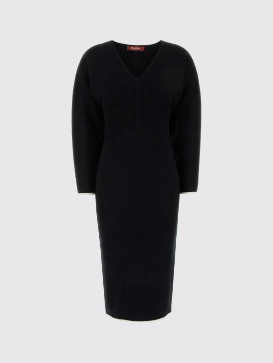 26FW 막스마라 스튜디오 롱 원피스 2626326011600 007 Black