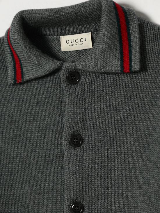 26FW [키즈] 구찌 풀오버 865583XKFJE 1155 Grey - GUCCI