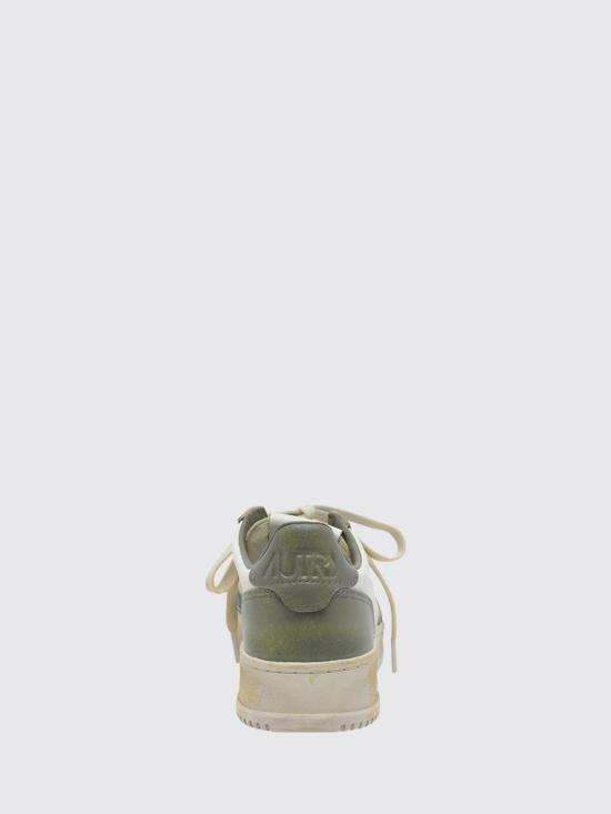 26FW 오트리 슈퍼 빈티지 메달리스트 로우 레더 스니커즈 AVLW SV06 Green - AUTRY