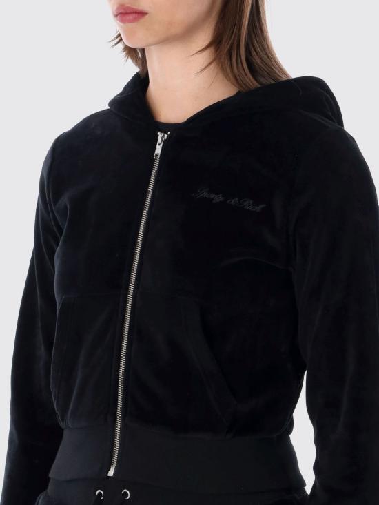26FW 스포티앤리치 스웨터 CA04471326BA01 4 Black - SPORTY & RICH