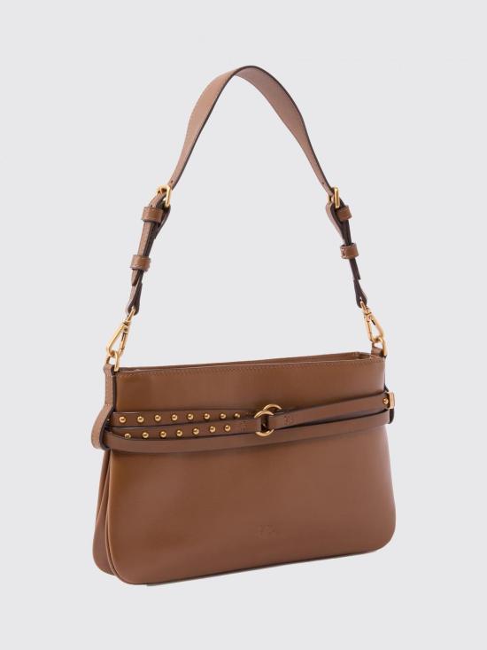 26FW 핑코 숄더백 106177A0QO M37Q Brown - PINKO