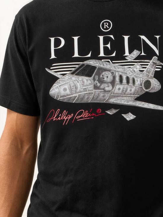 26FW 필립 플레인 반팔 티셔츠 FAFCMTK9135PJY002N 02 Black - PHILIPP PLEIN