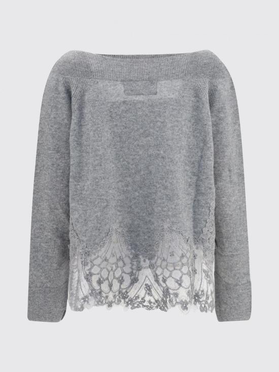 26FW 에르마노 설비노 스웨터 D495M312APTPYU N1704 Grey - ERMANNO SCERVINO