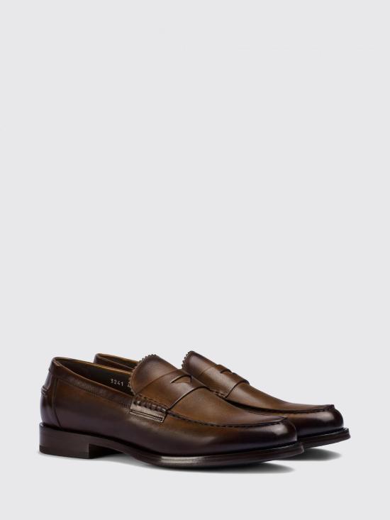 26FW 듀칼 로퍼 DU3241BRANUF188 TM04 Brown - DOUCAL’S