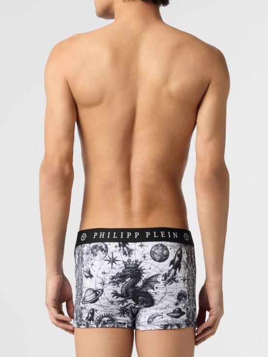 26FW 필립 플레인 팬티 FAFCMUY0515PTE003N 01 White - PHILIPP PLEIN