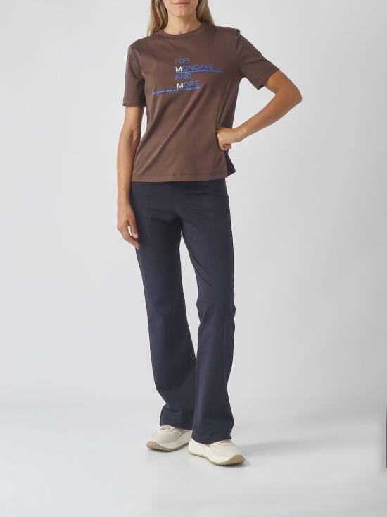 26FW 막스마라 반팔 티셔츠 2626946068600 024 Cocoa - MAX MARA