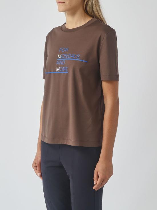 26FW 막스마라 반팔 티셔츠 2626946068600 024 Cocoa - MAX MARA