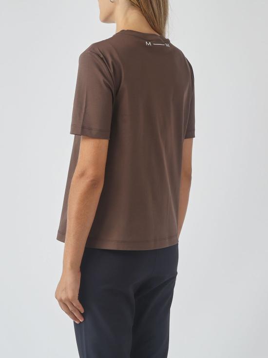 26FW 막스마라 반팔 티셔츠 2626946068600 024 Cocoa - MAX MARA