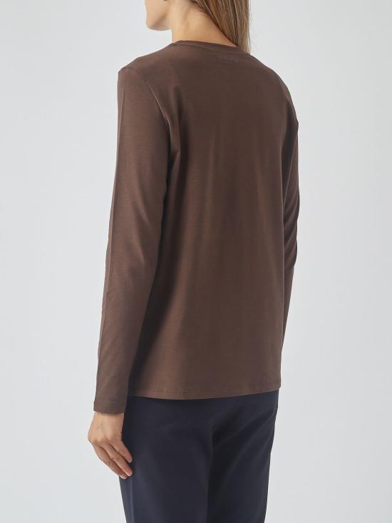 26FW 막스마라 반팔 티셔츠 262946048600 005 Cocoa - MAX MARA