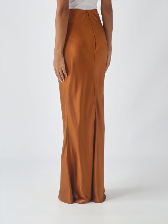 26FW 엘리자베타프랜치 스커트 GO19767E2 FK3 Brown - ELISABETTA FRANCHI