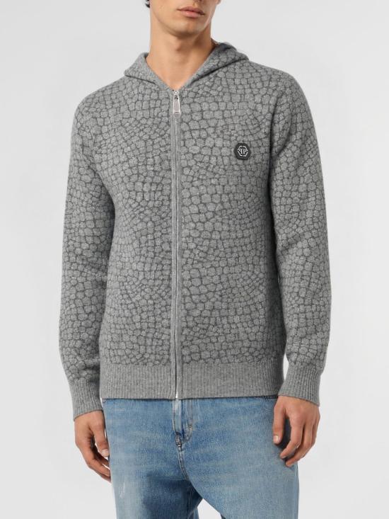 26FW 필립 플레인 긴팔 티셔츠 AAFCMKB0187PTE098N 10 Grey