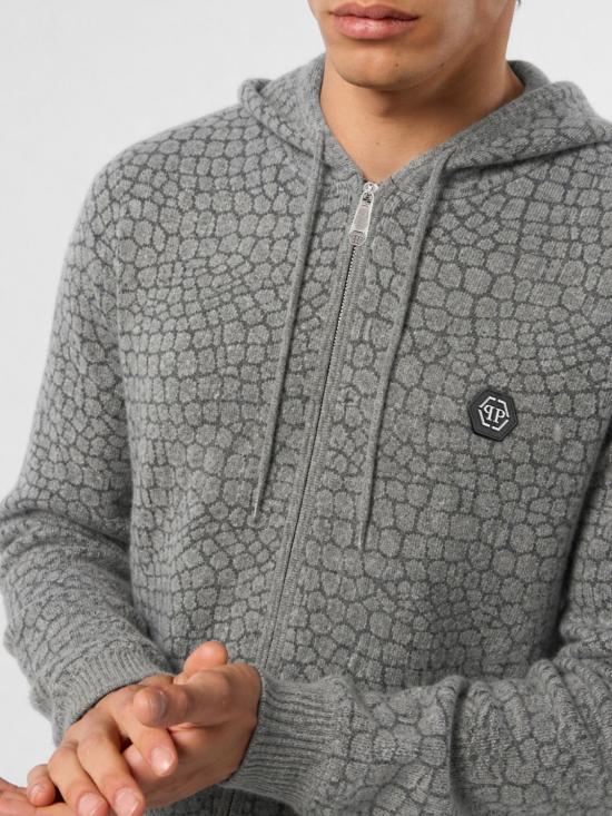26FW 필립 플레인 긴팔 티셔츠 AAFCMKB0187PTE098N 10 Grey - PHILIPP PLEIN