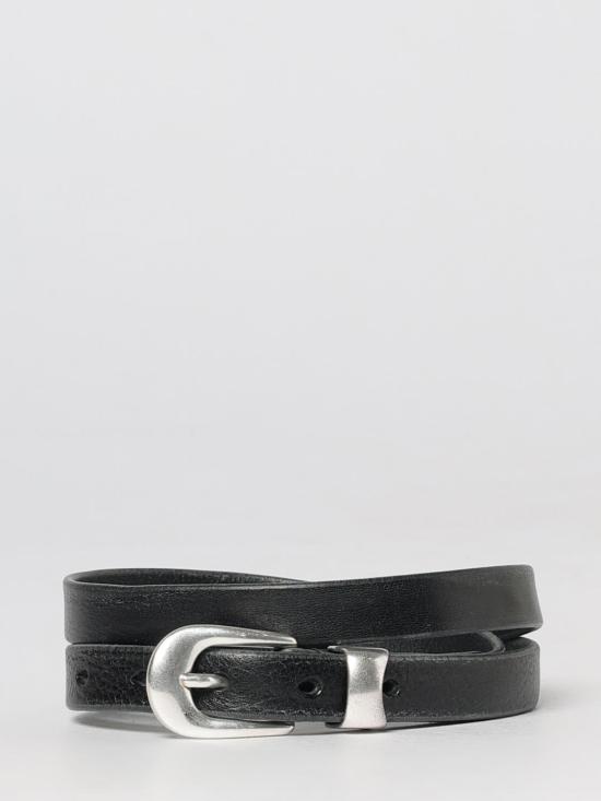 26FW 아워레가시 2cm 레더 벨트 A2208BBLA Black